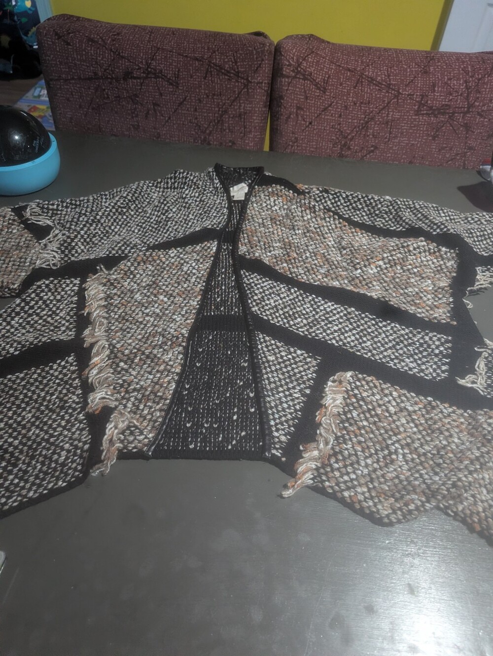 Chicos Size 2 Sweater Cardigan EUC